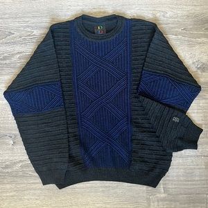 BAFFO Italian Wool Blend Pullover Sweater Men Size L